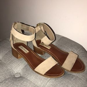 Steve Madden Nude Heeled Sandals